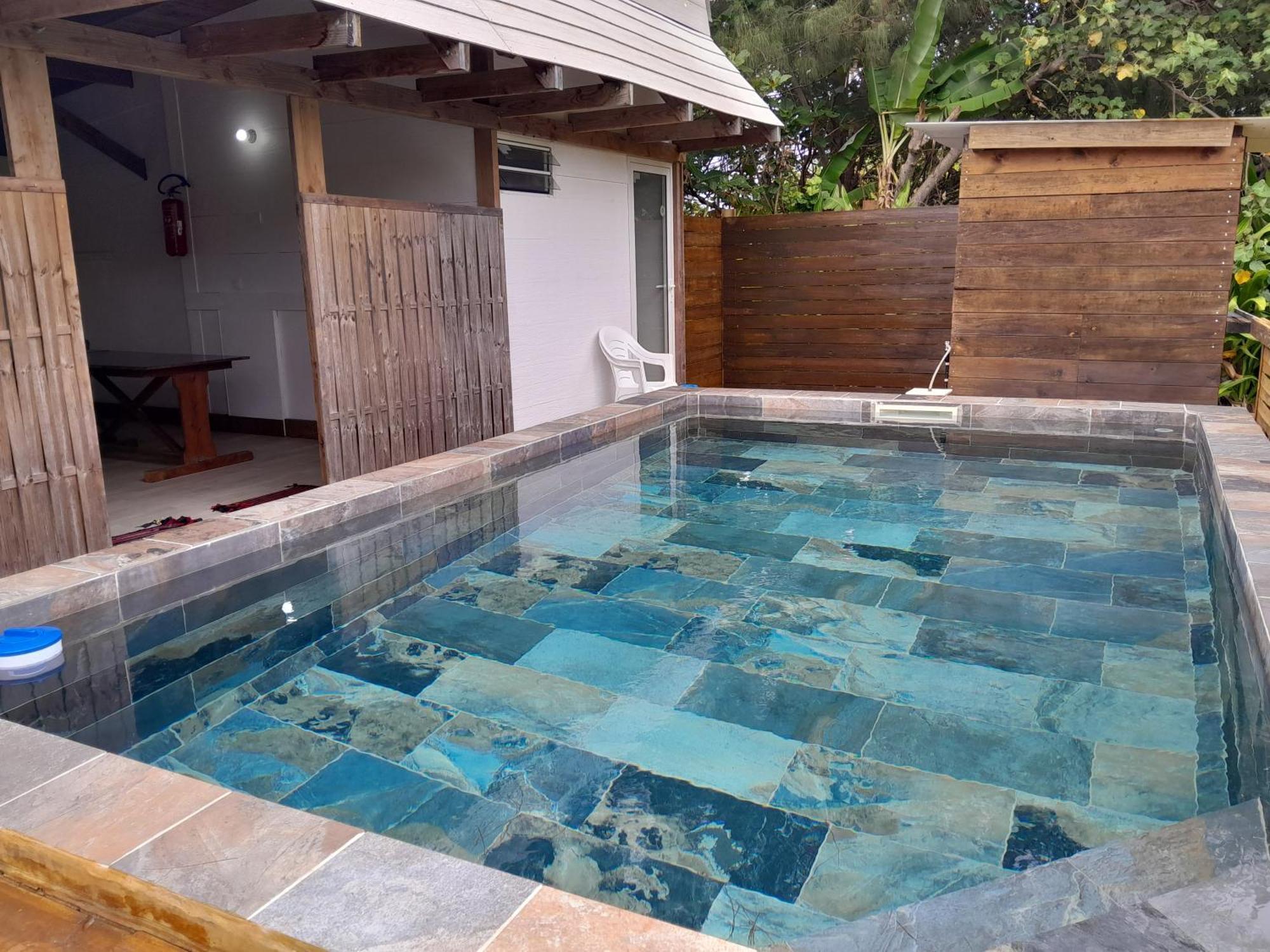 Mara'Ai Le Spot Tubuai, Chambre Triple Deluxe Mahu Sdb Privee Avec Piscine Mataura 외부 사진