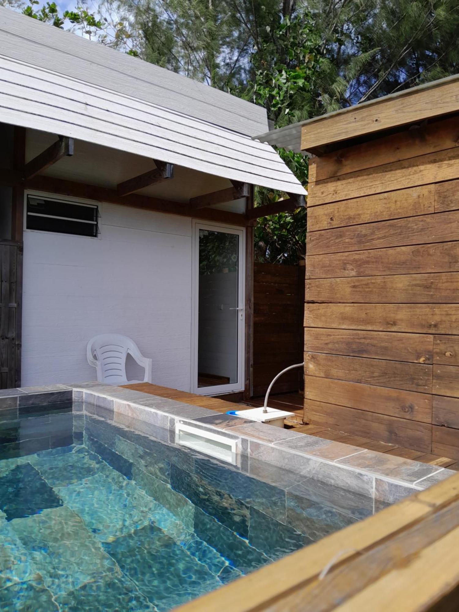 Mara'Ai Le Spot Tubuai, Chambre Triple Deluxe Mahu Sdb Privee Avec Piscine Mataura 외부 사진